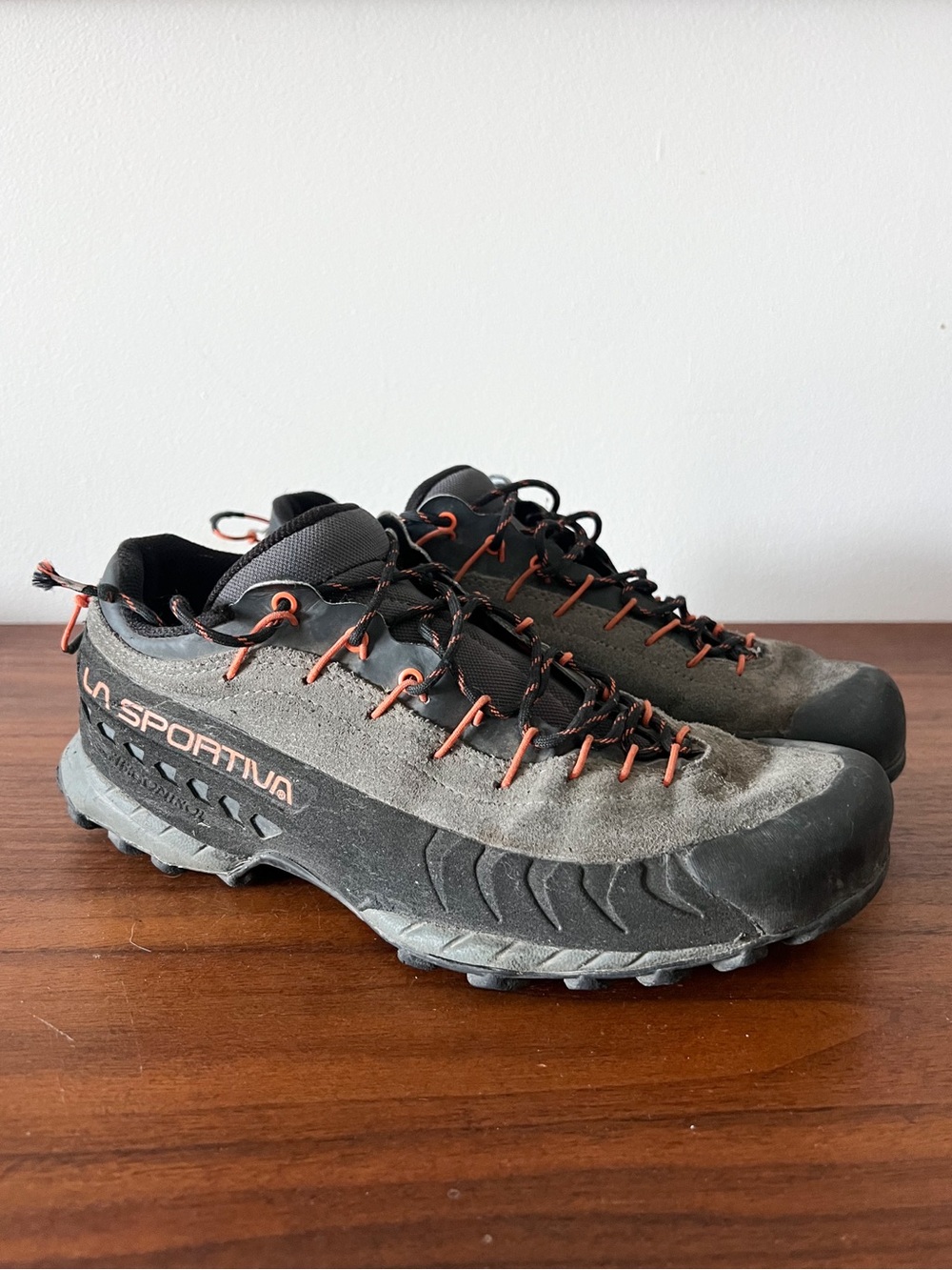 La Sportiva TX4 Approach Shoes Gray Black Orange Vibram Men's US 8.5 EU 41.5